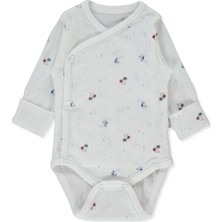 Bebetto Ajurlu Kruvaze Body (Palm In The Sea) Mavi