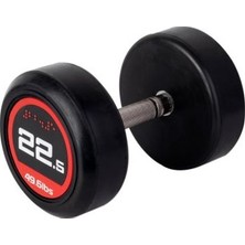 313 Sport 22,5 kg Kauçuk Kaplı Profesyonel Olimpik Dumbbell ( Dambıl )