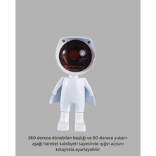 Ronanna Astronot Tasarımlı Gün Batımı Efektli Şarjlı LED Lamba