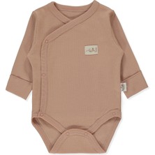 Bebetto Organik Raporlu Interlok Kruvaze Body (Organıc Be Nature) Kiremit