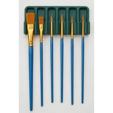 2'si 1 Arada Sanatçı Fırça Standı ve Mini Palet