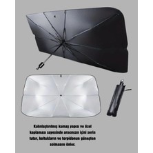 Astraltech Katlanabilir Ön Cam Güneşliği Şemsiye – Her Araca Uygun Isı ve Işık Koruması