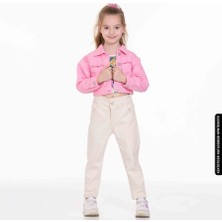 Xo Kids Kız Beli Büzgülü Pantolon 4-8 Yaş 54713 Kpnt09079