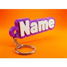 Figürcüm Isme Özel Anahtarlık