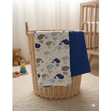 Çift Taraflı %100 Pamuk Bebek Pike Battaniye