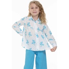 Xo Kids Kız Gömlek 5-14 Yaş 812 Kgml09009