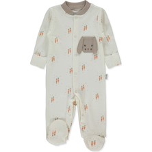 Bebetto Interlok Patikli Tulum (Baby Carrot) Ekru