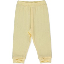 Bebetto Ajurlu Patiksiz Pantolon (Bloom) Sarı