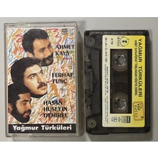 Raks Müzik Yağmur Türküleri Ahmet Kaya - Ferhat Tunç - Hasan Hüseyin Demirel  Kağıt Baskı Kaset