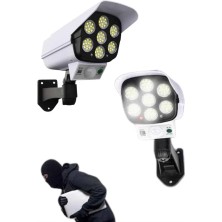 Ronanna Solar Bahçe Aydınlatması Hareket Sensörlü Uzaktan Kumandalı Kamera Görünümlü