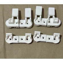 Banaks Duşakabin Duşakabin Tekeri Beyaz Vidasız 1 Sabit 2  Kayar Set