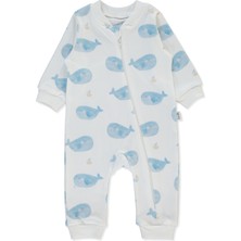 Bebetto Interlok Fermuarlı Patiksiz Tulum (Saıl Away) Ekru