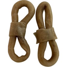 Miçiko Naturel Zincir Premium Köpek Ödül Çiğneme Kemiği 16-18CM 2 Adet