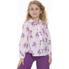 Xo Kids Kız Gömlek 5-14 Yaş 812 Kgml09009