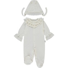 Bebetto Interlok Patikli Tulum 2li Takım (Ceremony) Koyu Ekru