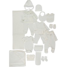 Bebetto Interlok Zıbın Set 20Lİ (Ceremony) Koyu Ekru