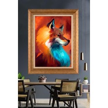 Giyense Altın Varaklı Çerçeveli Paspartulu Tablo SD256