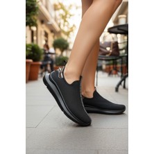 Enoch Kadın Metalik Arka Panel Detaylı ve Esnek Saya Spor Ayakkabı