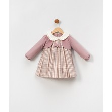 Damasqino Kız Çocuk Elbise 1-4 Yaş 2813