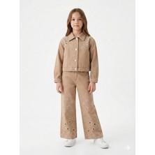 Escabel Kız Çocuk 2li Alt Üst Takım (Ceket + Pantolon) 10-14 Yaş 26181