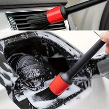 By Nevser® 5’li Çok Amaçlı Araç Içi ve Dış Yüzey Temizlik & Detaylandırma Fırça Seti