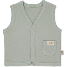 Bebetto Organik Raporlu Interlok Yelek (Organıc Be Nature) Mint