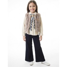 Hamada Tex Kız Çocuk 3lu Alt Üst Takım 7-14 Yaş 3904-4904