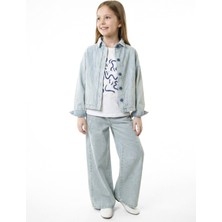 Nk Kids Kız Çocuk 3lü Alt Üst Kombin Takmı 8-14 Yaş SET0498