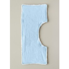 Joyous Mom & Kids Organik Pamuk Müslin ve Havlu Tabanlı Çift Yönlü Omuz Bezi Ağız Ter Mendili Omuz Örtüsü Tekli