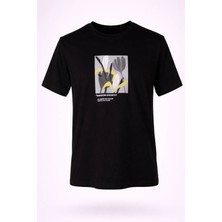 Trender 26Y595000006  Erkek T-Shirt Random O Yaka Baskıl