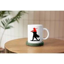 Mithor Shop Red Horizon Outlaw Kupa – Western Siluet Tasarım Kupa