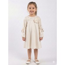 Damasqino Kız Çocuk Elbise 4-8 Yaş 1622