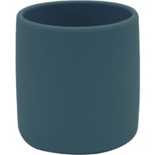 Oioi Silikon Mini Bardak Deep Blue