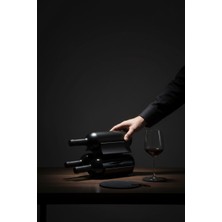 Esa Gaming Dekoratif Şaraplık Stand – 3 Şişelik Modern Şarap Rafı | Elegant Tasarım
