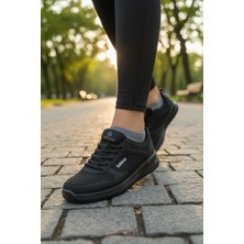 Enoch Kadın Yan Panel Marka Detaylı ve Bağcıklı Spor Ayakkabı
