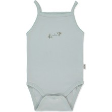 Bebetto Interlok Ip Askılı Body Yaş (Flower Garden) Mint