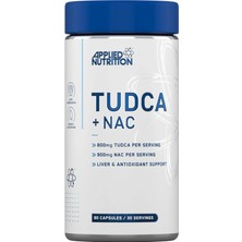 Applied Nutrition Tudca + Nac - Liver & Antioxidant Support Bile Salts 800MG Tauroursodeoxycholic Acid 90 Caps