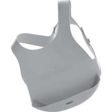 Xo Kids OiOi Silikon Mama Önlüğü Powder Grey