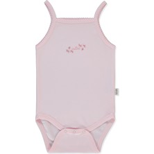 Bebetto Interlok Ip Askılı Body Yaş (Flower Garden) Pembe