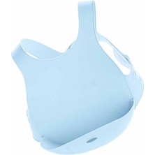 Xo Kids OiOi Silikon Mama Önlüğü Mineral Blue