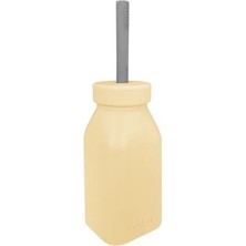 Oioi Şişe + Pipet 200 ml Mellow Yellow  Powder Grey