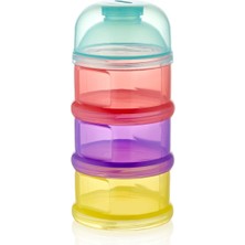 Babyjem Katlı Toz Mama Kabı 545 Karışık Renkli