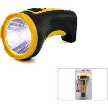 Timion 10W Tek LED Bombeli Gövde Fiş Şarjlı El Feneri Uzun Mesafeli Kambur (5148)
