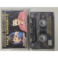 Görsev Plak Arabesk Krallarının Halk Konserleri -2 Ferdi Tayfur Müslüm Gürses  Kaset