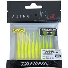 Daiwa Gekkabijin Ajing Beam 5 cm Lrf Silikon Yem - Glow Lemon