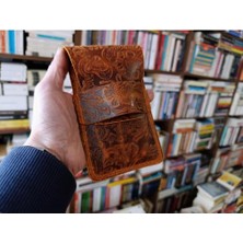 Mahfuz Gerçek Deri Özel Kalemleriniz Için Kalemlik Kalem Kutu ( 5*6 Kalem Için ) 28 cm \ 9.5 cm  NLU351