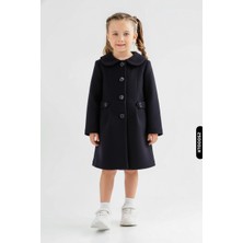 Damasqino Kız Çocuk Kaban 8-12 Yaş 1056