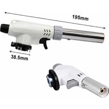 By Nevser®  1300°C Çok Amaçlı Gaz Torch Çakmak - Mutfak, Mangal, Lehimleme Pürmüz Alev Tabancası