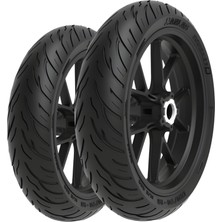 Anlas Falcon Martini 50 / 125 120/70-12 ve 120/70-12  Tournee Tubeless Ön Arka Lastik Takımı