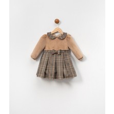 Damasqino Kız Çocuk Elbise 1-4 Yaş 2811